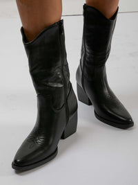 Cowboystiefel "Kentucky" in Schwarz