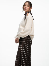 Strickpullover „Maisie" in Creme