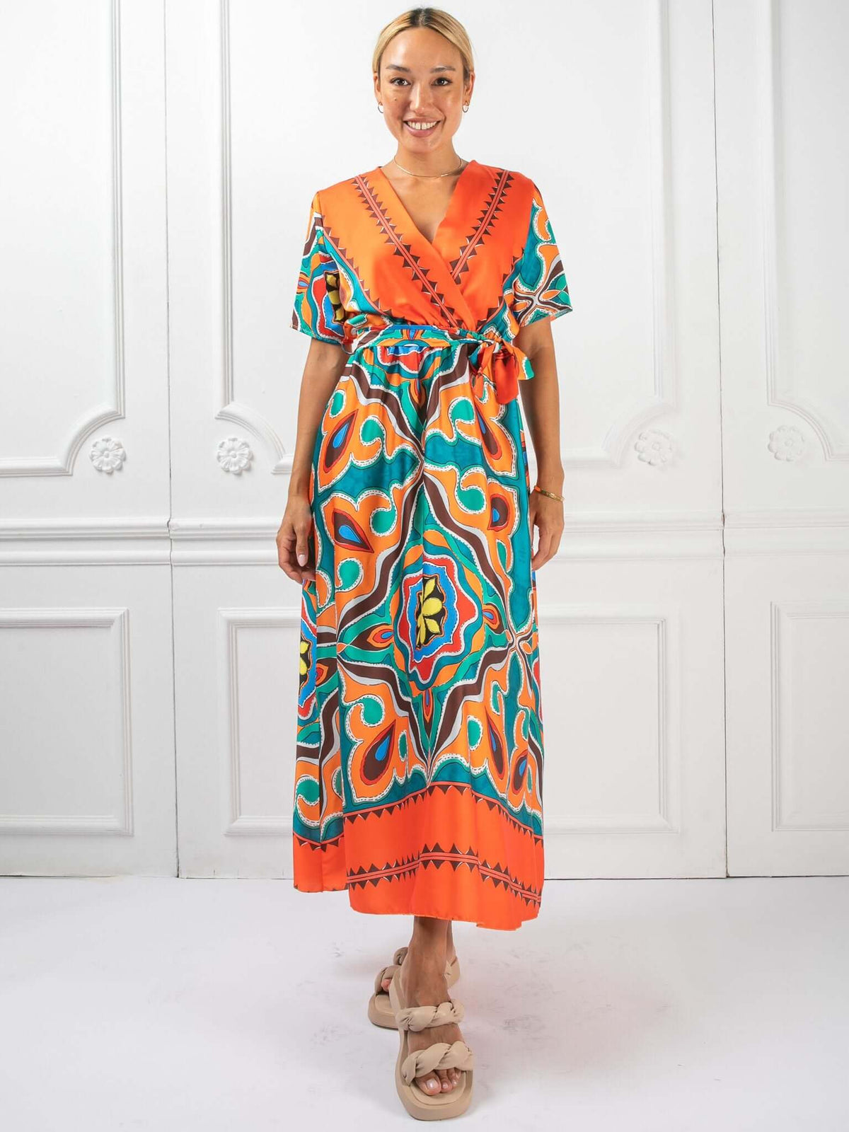 Kleid "Limoncello" in Orange