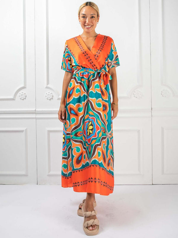 Kleid "Limoncello" in Orange