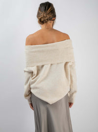 Pullover "Carmen" in Creme