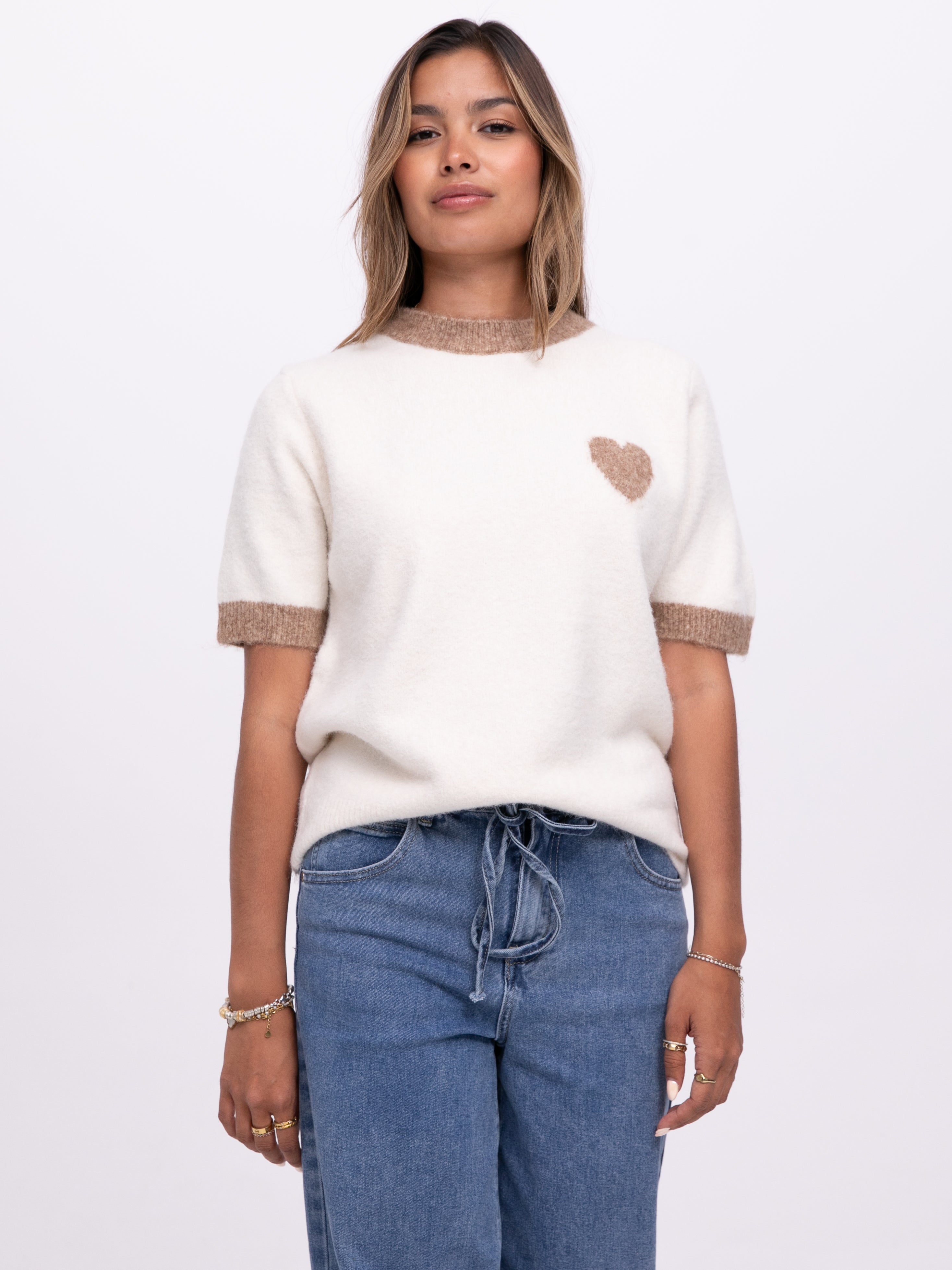 Kurzarm Pullover 