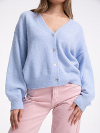 Cardigan "Luise" in Airy Blue