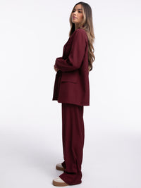 Blazer „Kyra“ in Burgundy