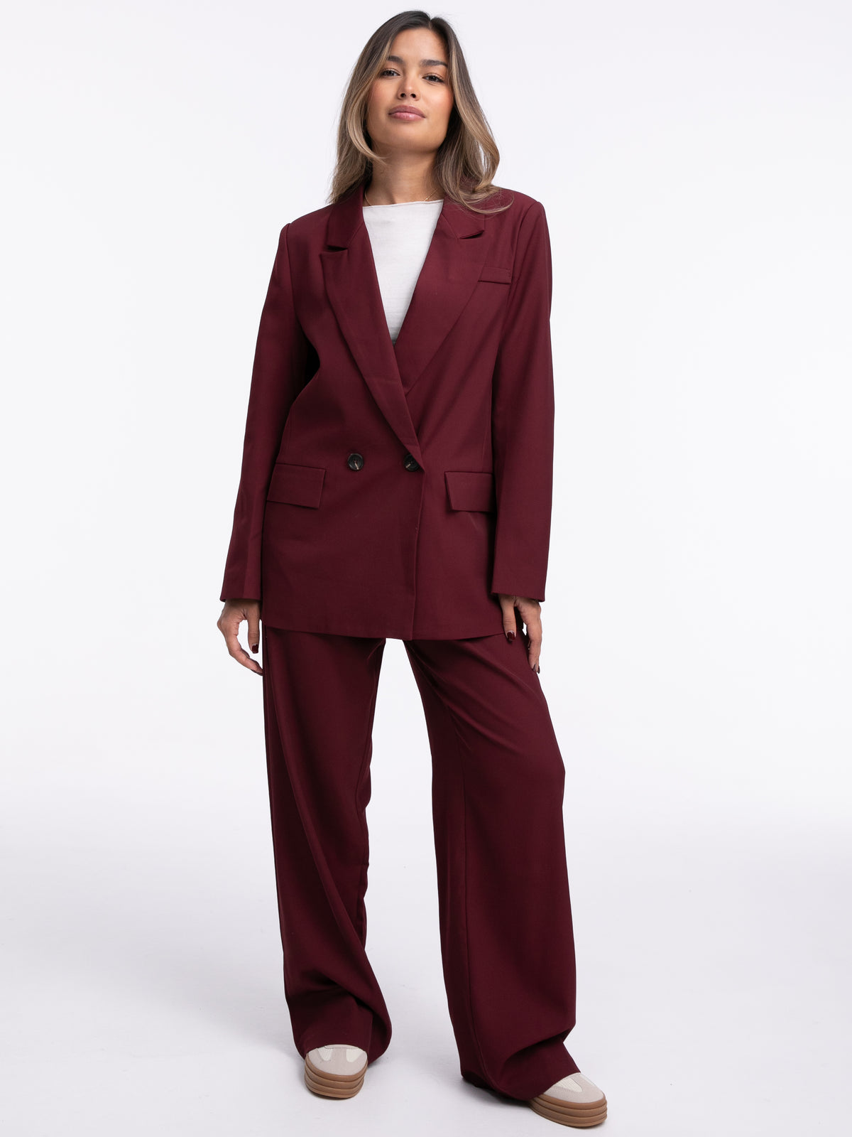 Blazer „Kyra“ in Burgundy