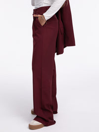 Stoffhose "Kyra" in Burgundy