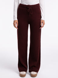 Strickhose "Maya" in Burgundy
