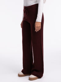 Strickhose "Maya" in Burgundy