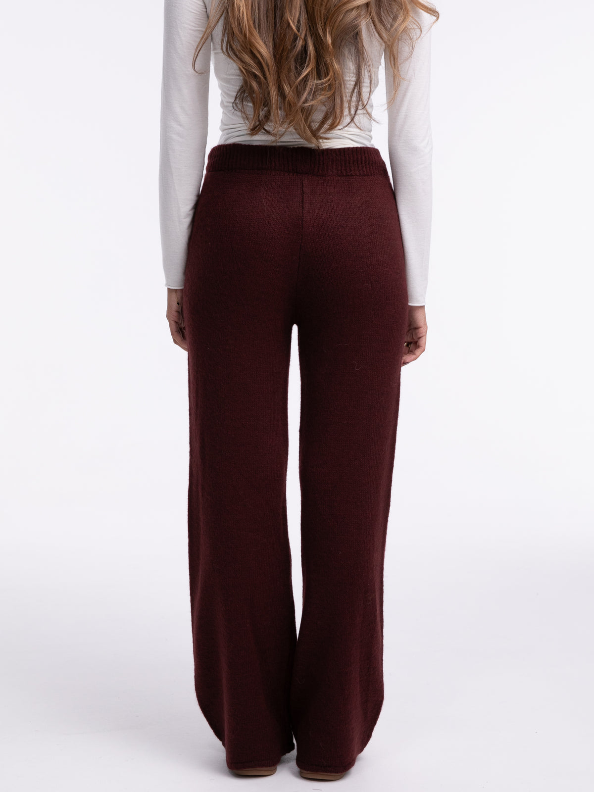 Strickhose "Maya" in Burgundy