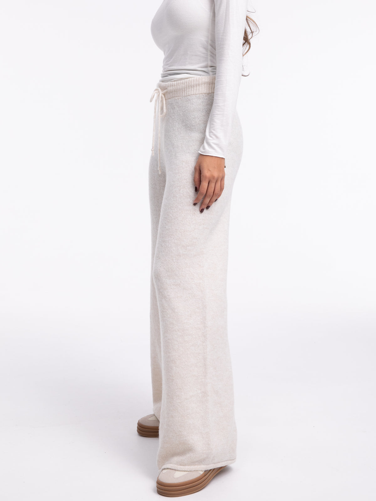 Strickhose "Maya" in Creme