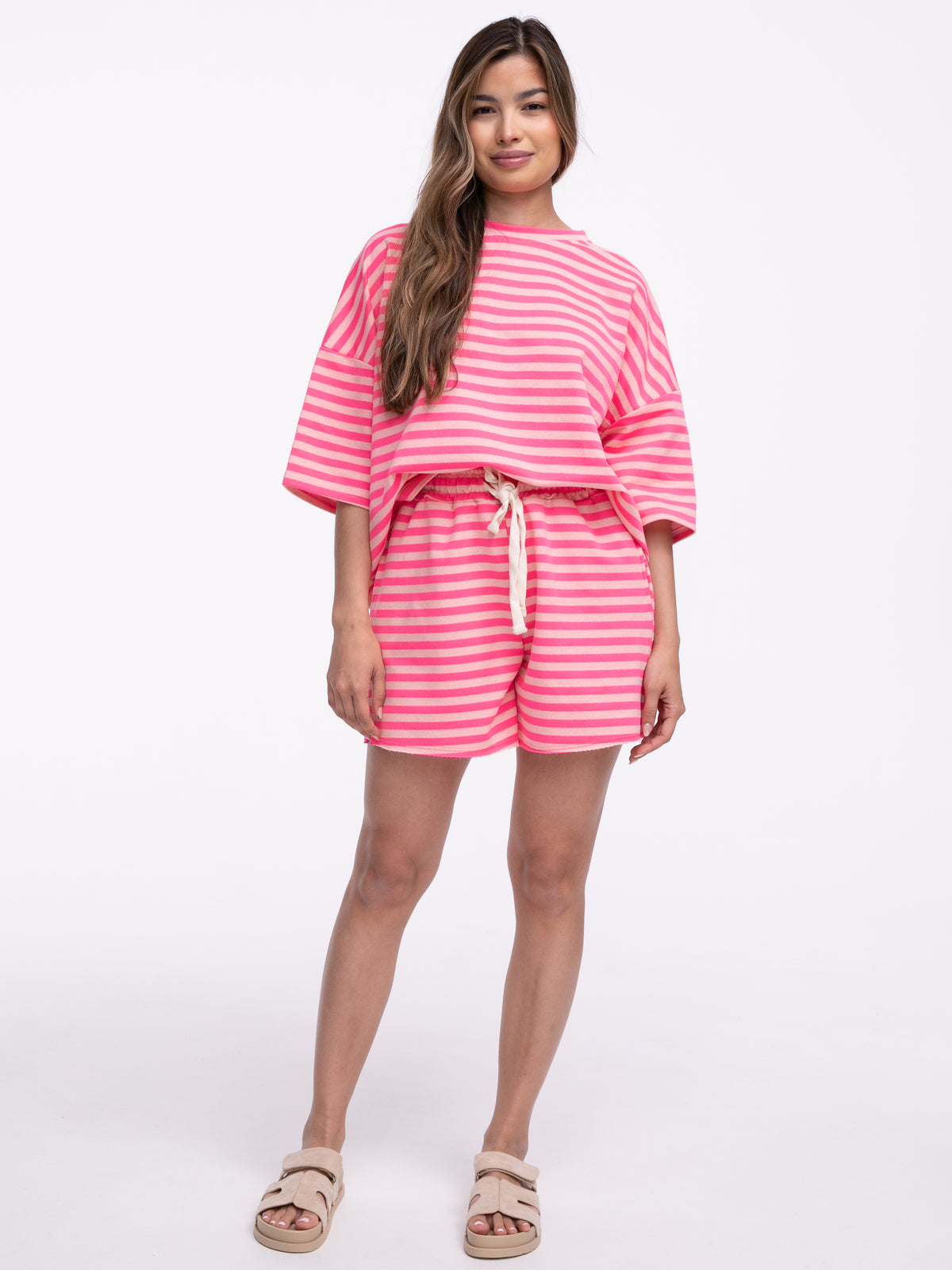Shorts „Yvonne" in Rosa/Pink