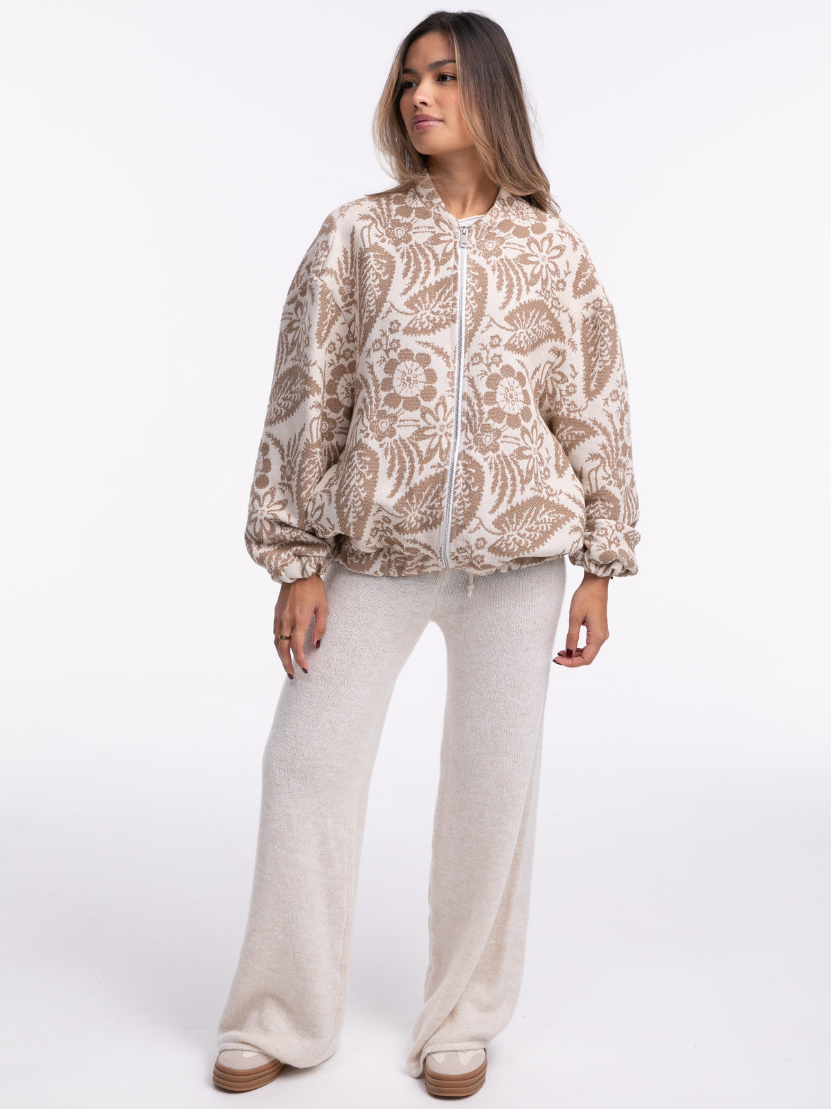 Strickhose "Maya" in Creme