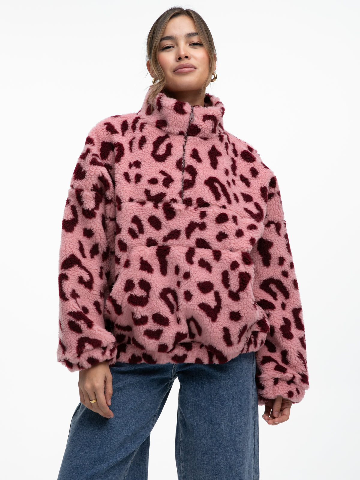 Teddypullover "Katty" in Leo Rosa