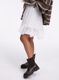 Volantrock "Jennifer" in Weiß