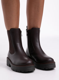Boots "Abigail" in Braun