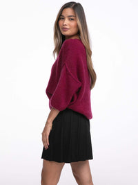 Pullover "Evia" in Burgundy