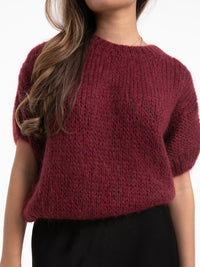 Pullover "Melli" in Burgundy