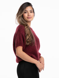 Pullover "Melli" in Burgundy