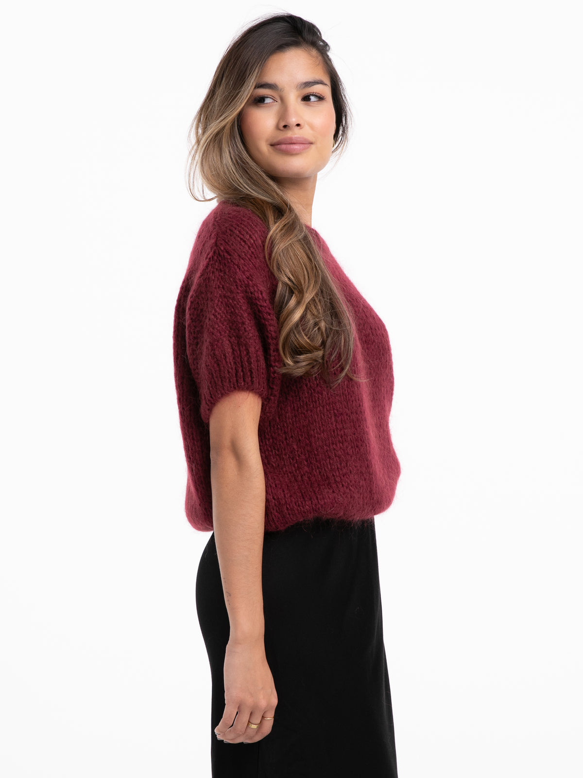 Pullover "Melli" in Burgundy