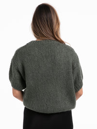 Pullover "Melli" in Grün