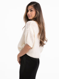 Pullover "Melli" in Creme