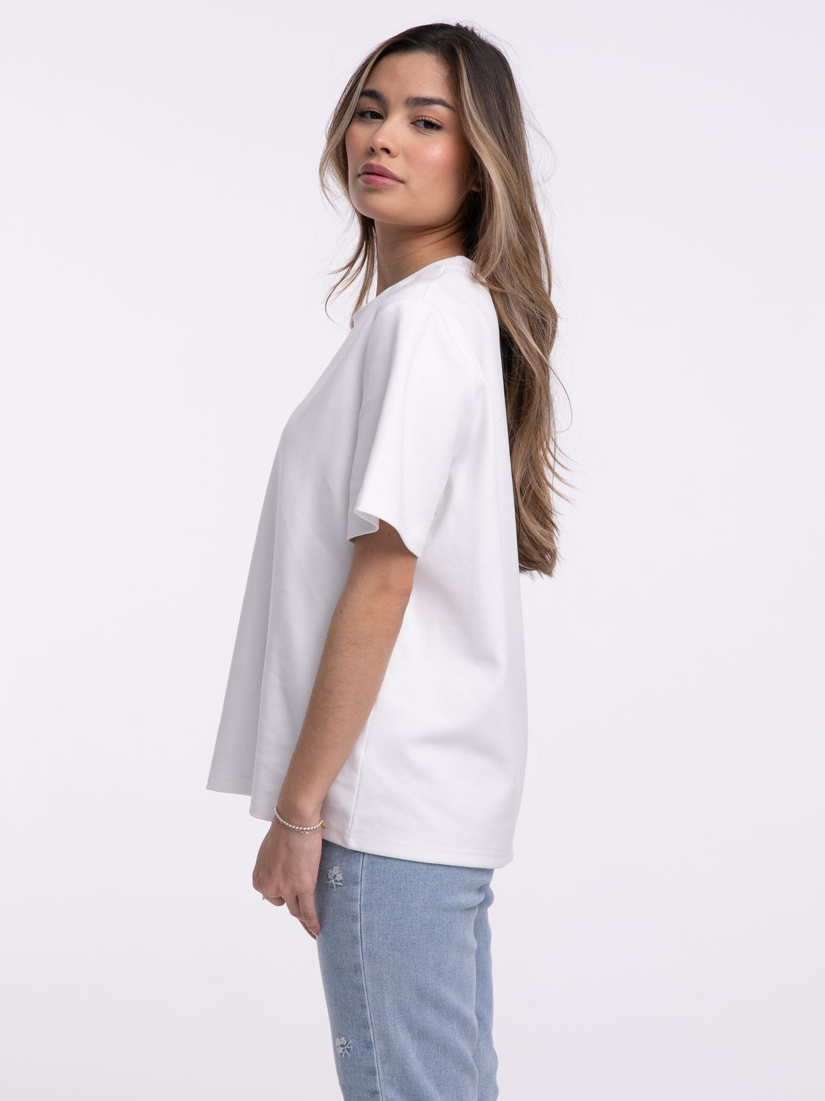Premium T-Shirt "Whitey" in Weiss