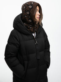 Schal-Mütze "Masha" in Leo Dunkel