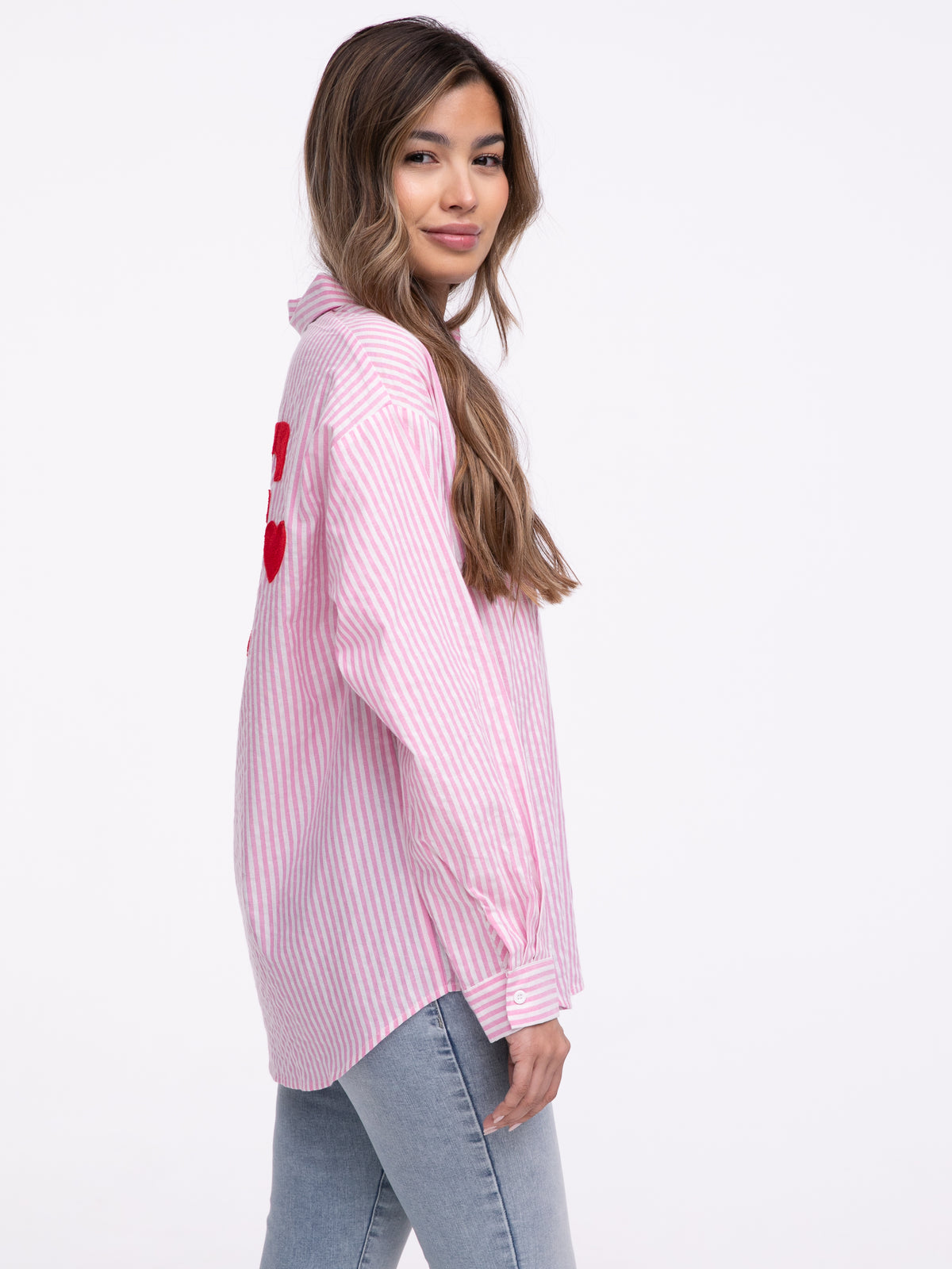 Bluse "Selflove" in Rosa