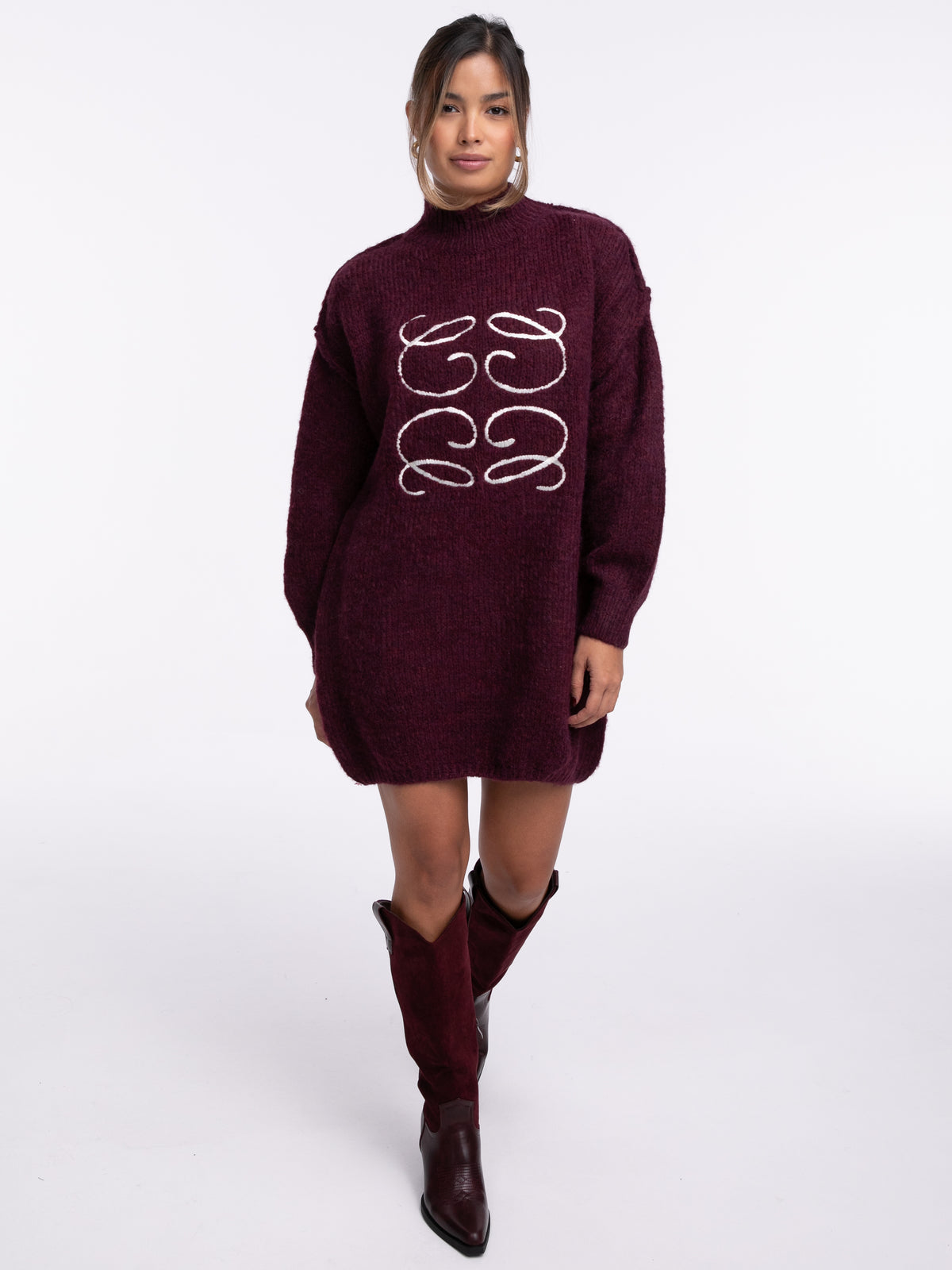 Cowboystiefel "Nashville" in Burgundy