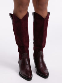 Cowboystiefel "Nashville" in Burgundy