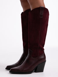 Cowboystiefel "Nashville" in Burgundy