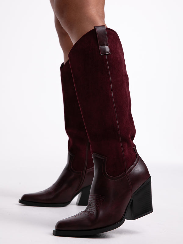 Cowboystiefel "Nashville" in Burgundy