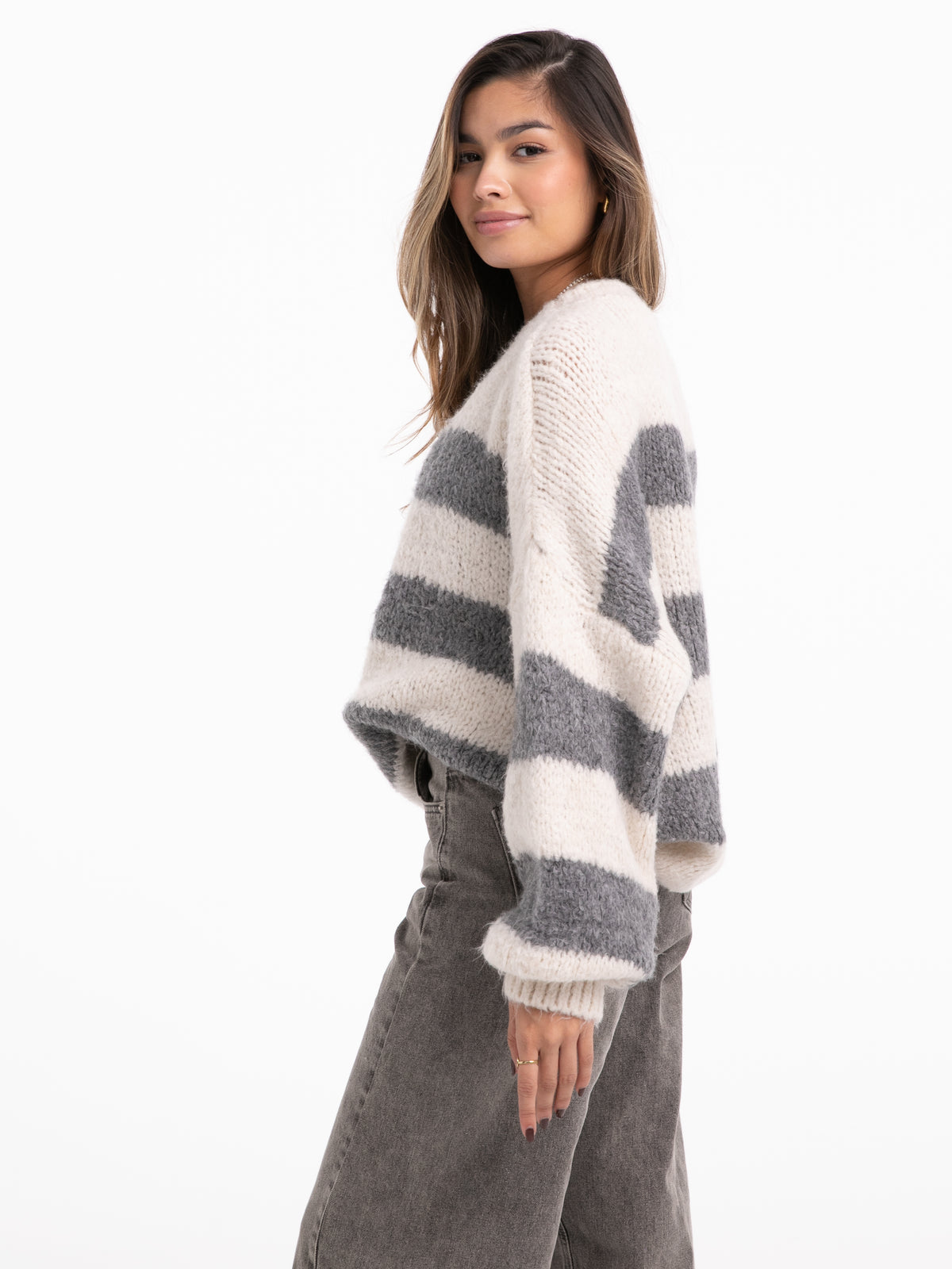 Pullover "Tara" in Grau