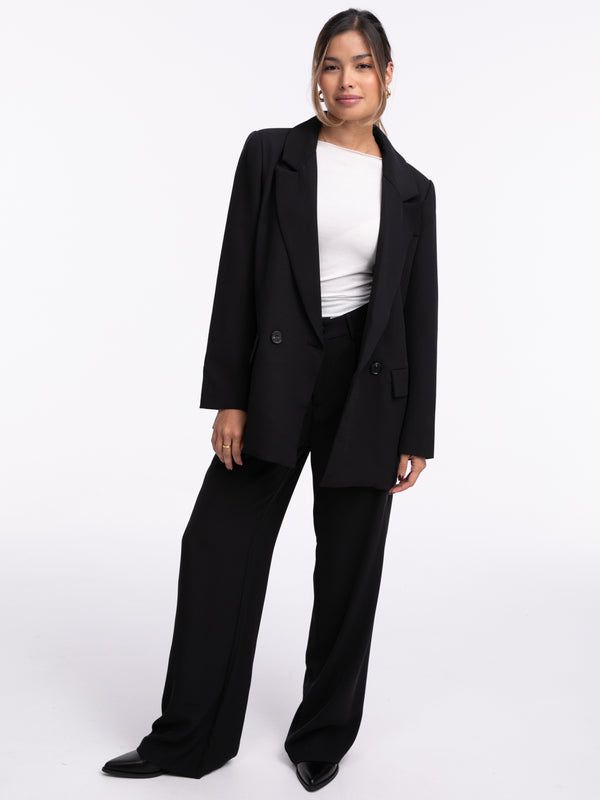 Stoffhose "Kyra" in Schwarz