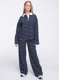 Stoffhose "Marine"