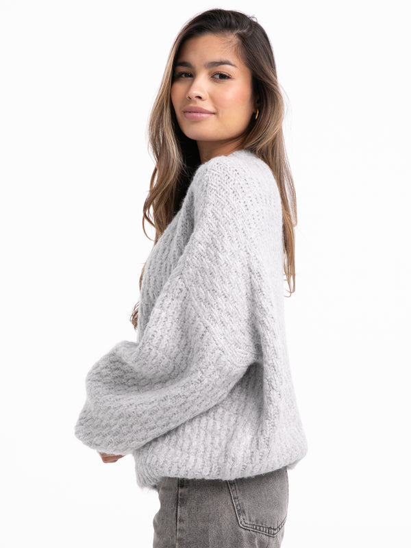 Pullover "Evi" in Grau