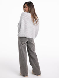 Pullover "Evi" in Grau