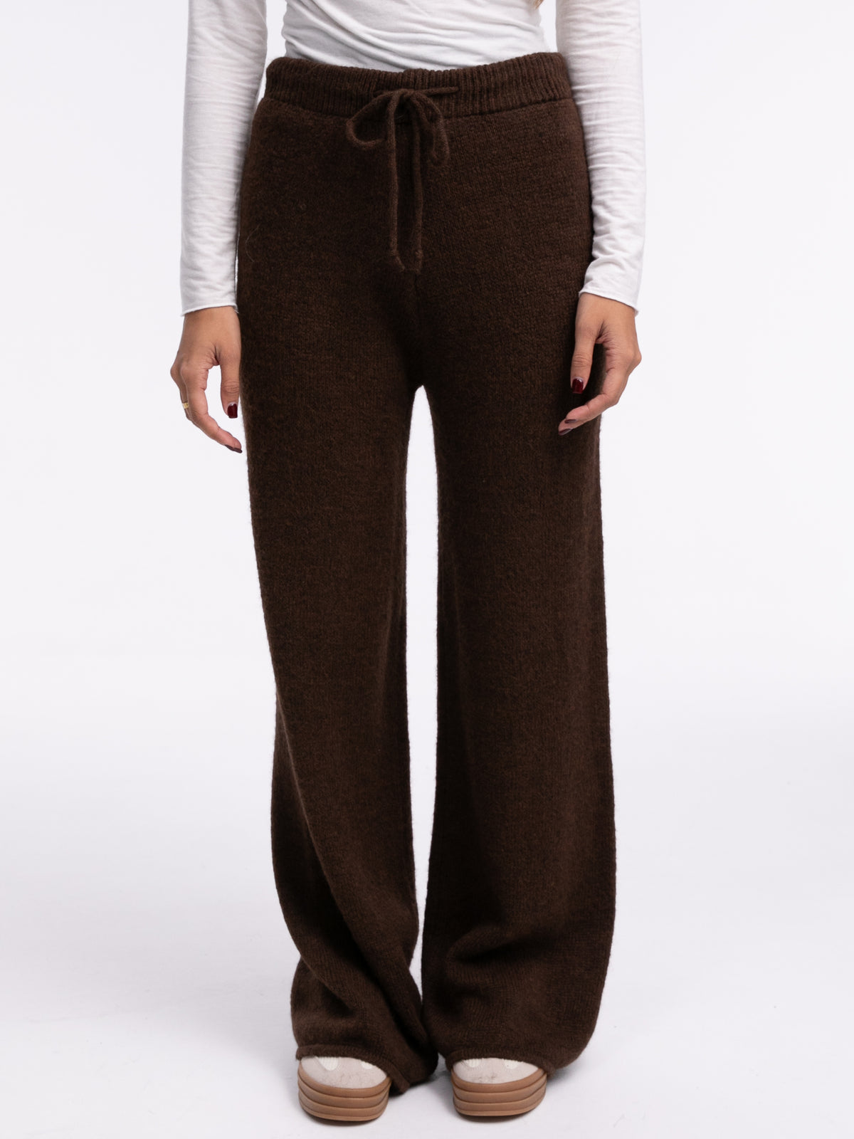 Strickhose "Maya" in Braun