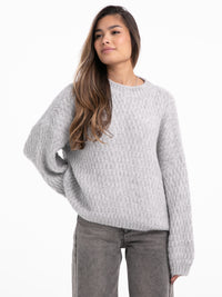 Pullover "Evi" in Grau