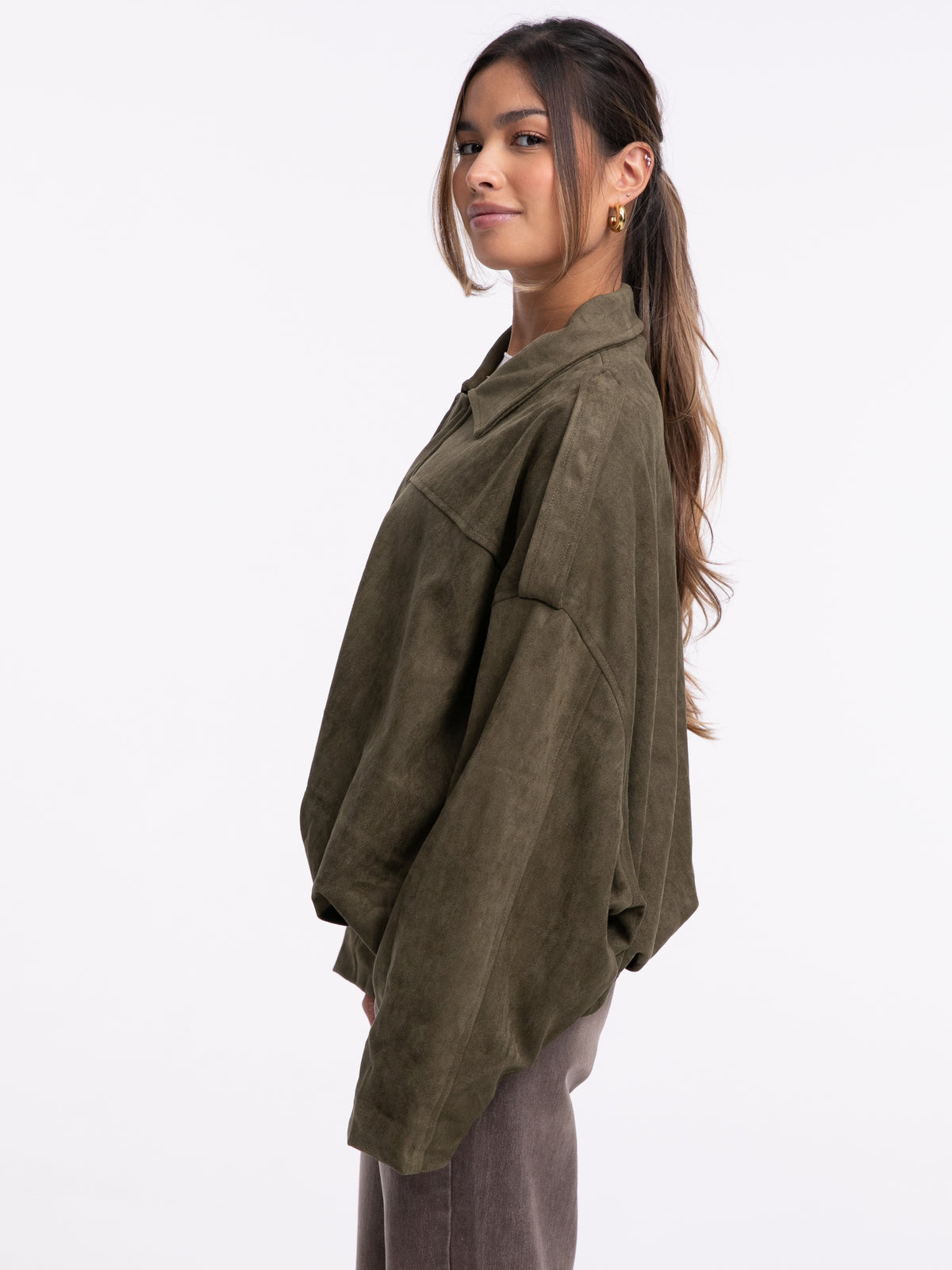 Jacke "Liana" in Khaki