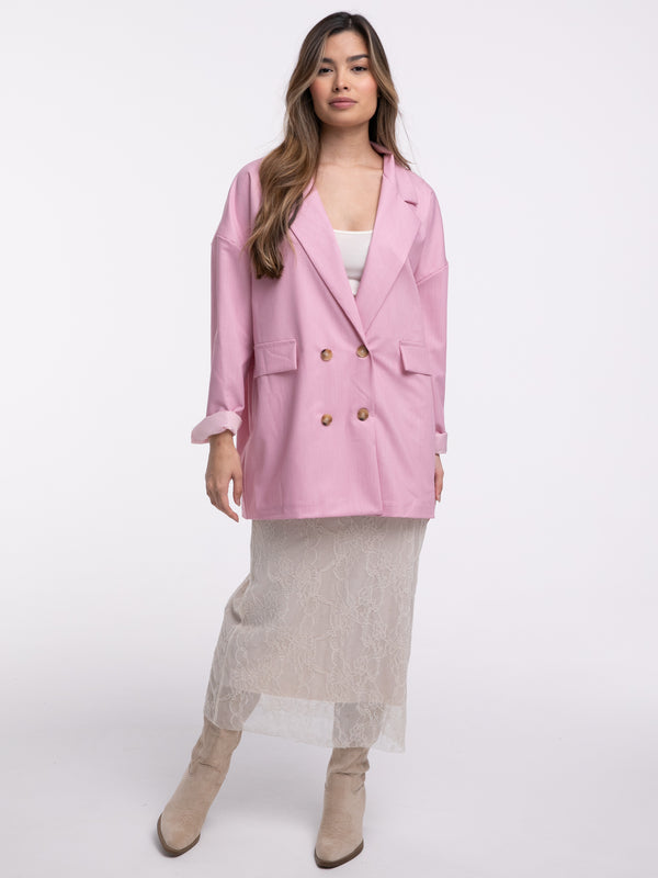 Blazer "Evina" in Puderrosa