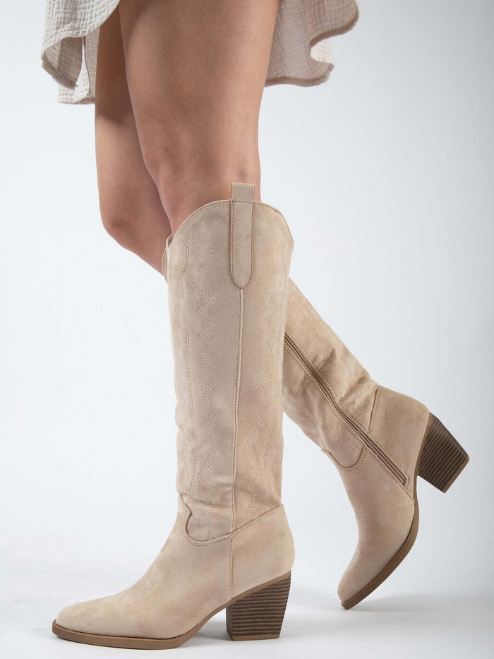 Cowboy-Stiefel "Tennessee" in Beige