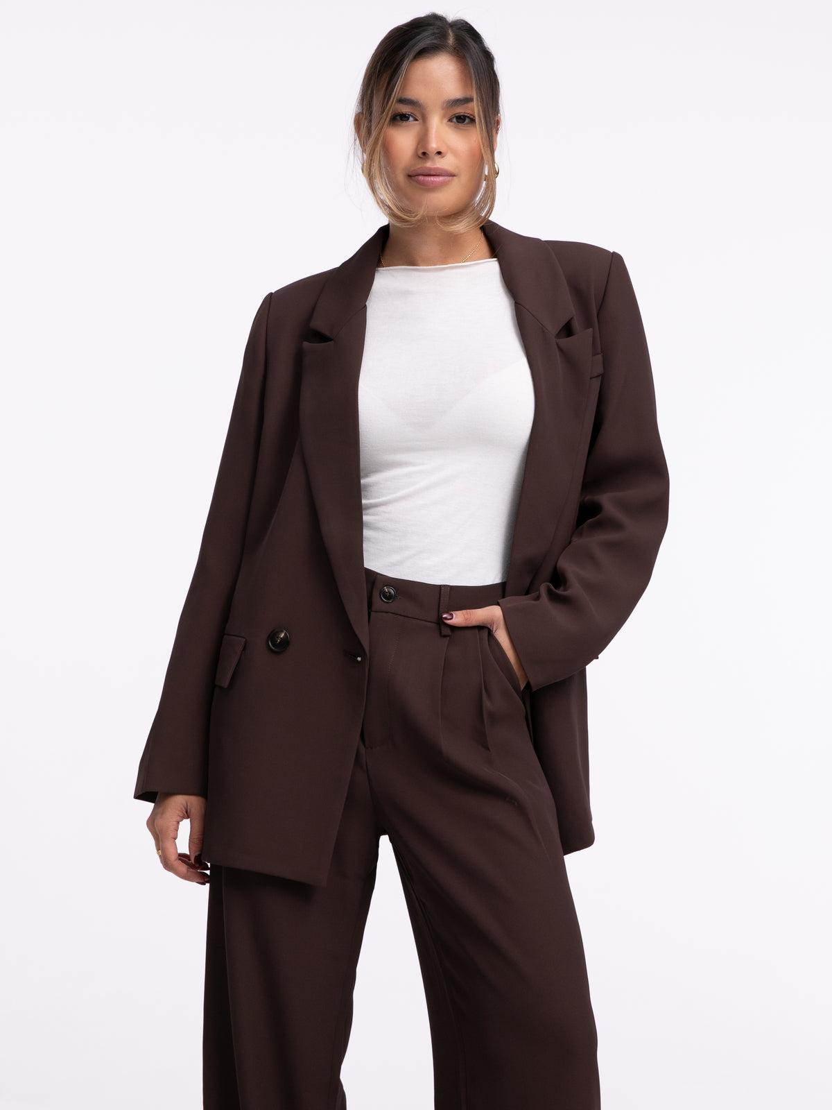 Blazer „Kyra“ in Braun