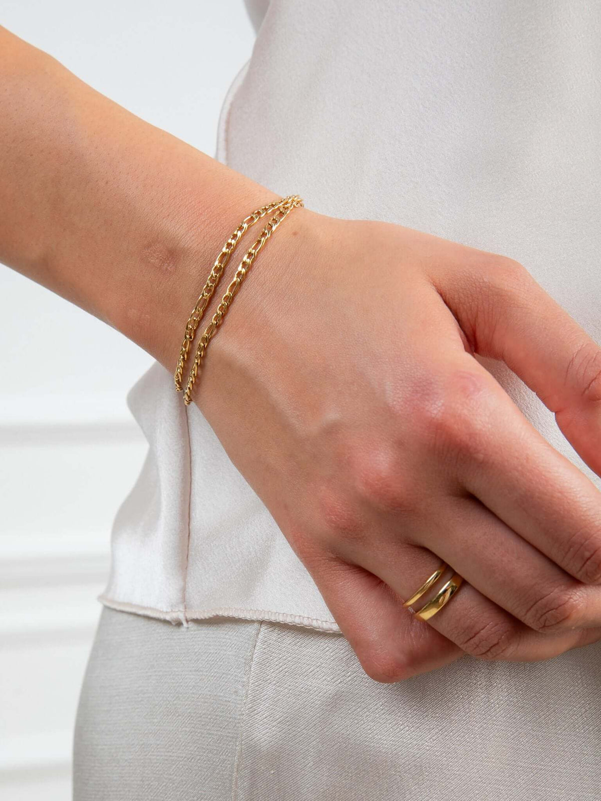 14k vergoldetes Armband "Simply"