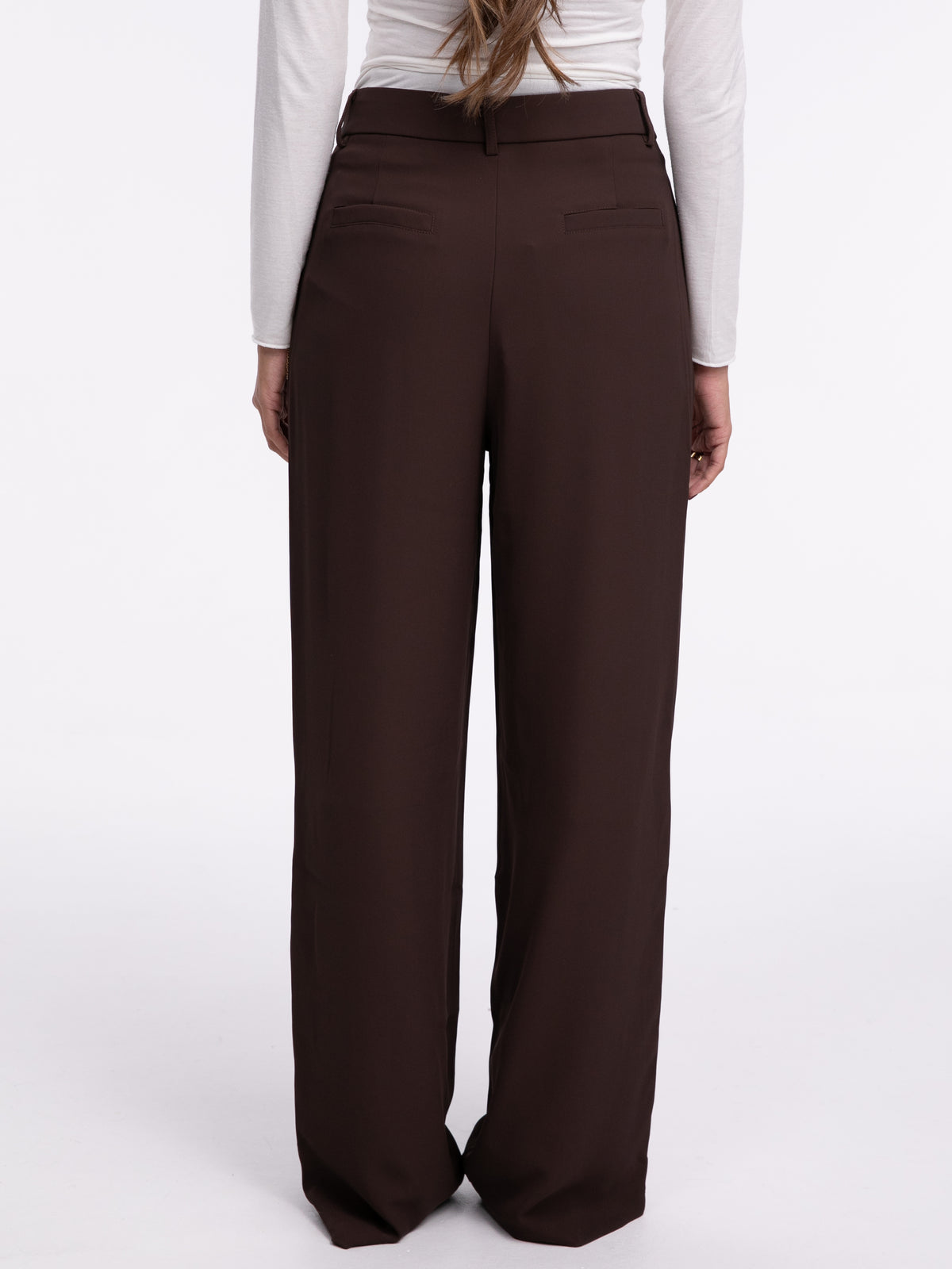 Stoffhose "Kyra" in Braun
