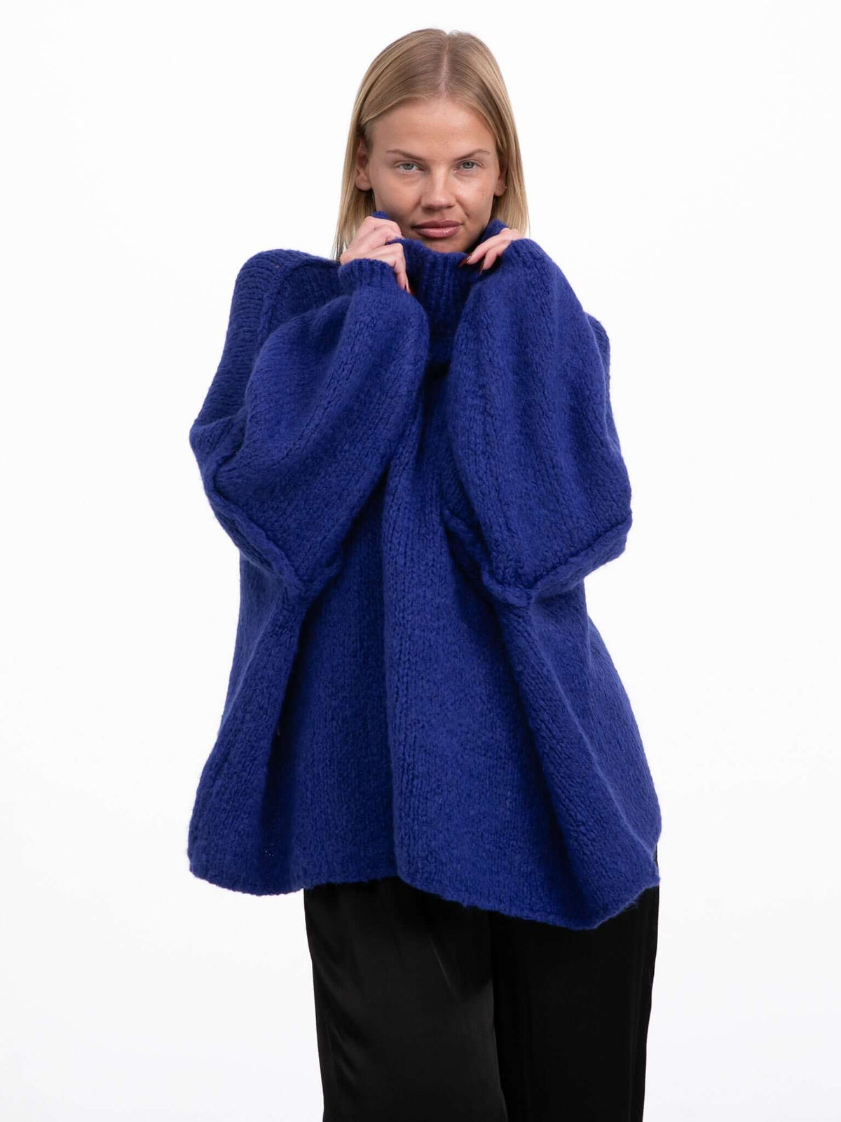 Pullover "Elli" in Royalblau