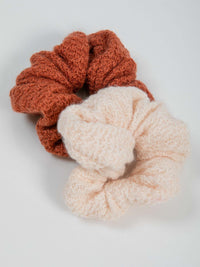 Rotes Scrunchy "Teddy"