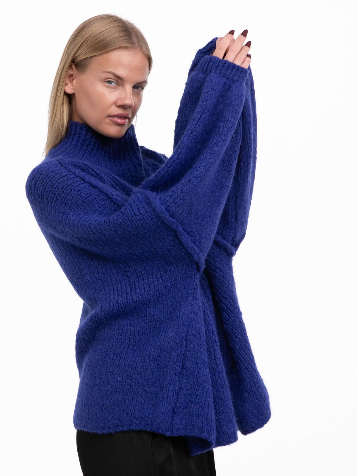 Pullover "Elli" in Royalblau