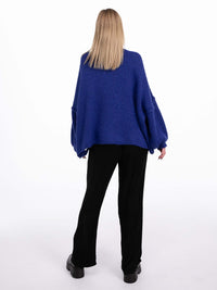 Pullover "Elli" in Royalblau