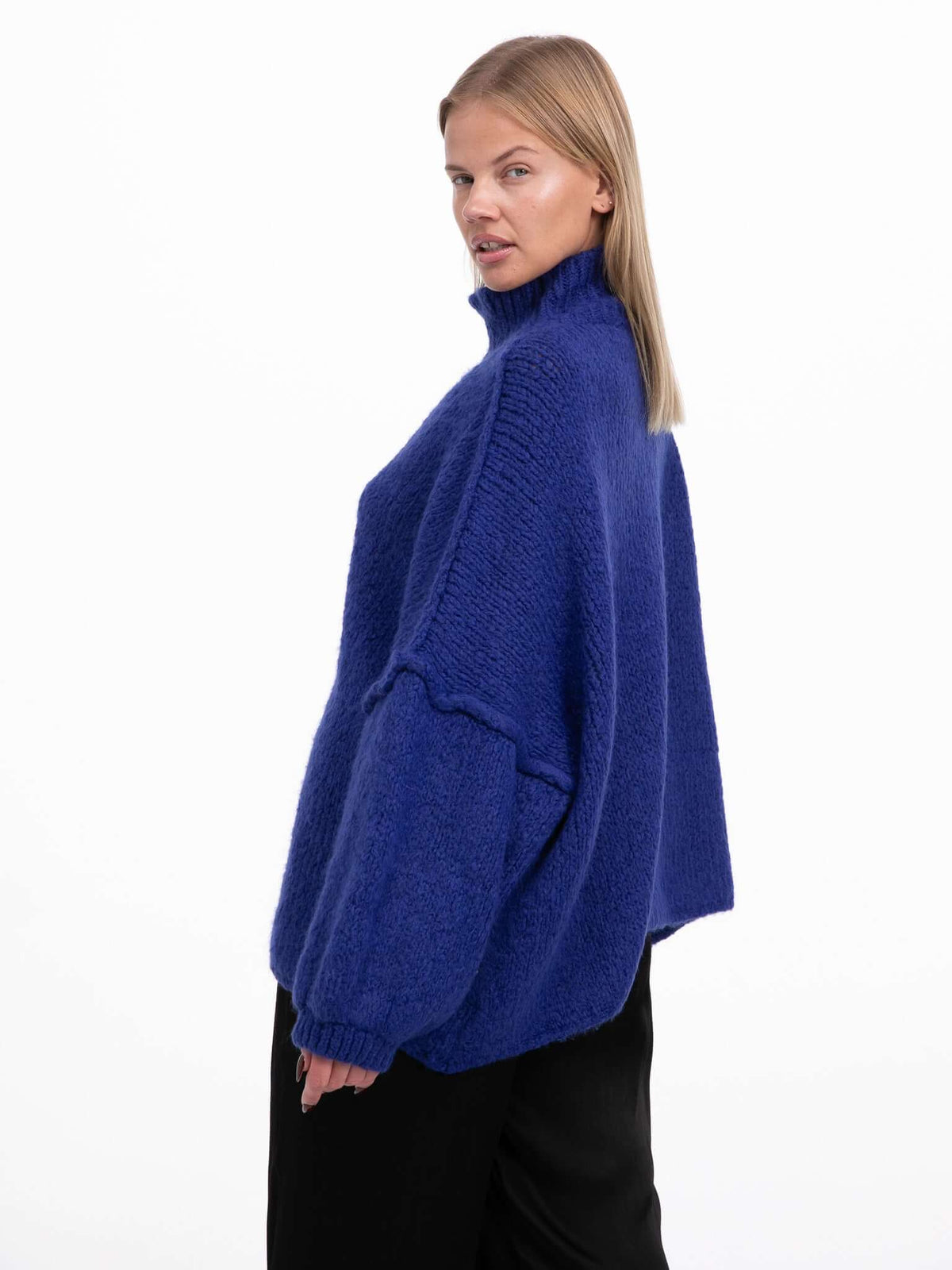 Pullover "Elli" in Royalblau